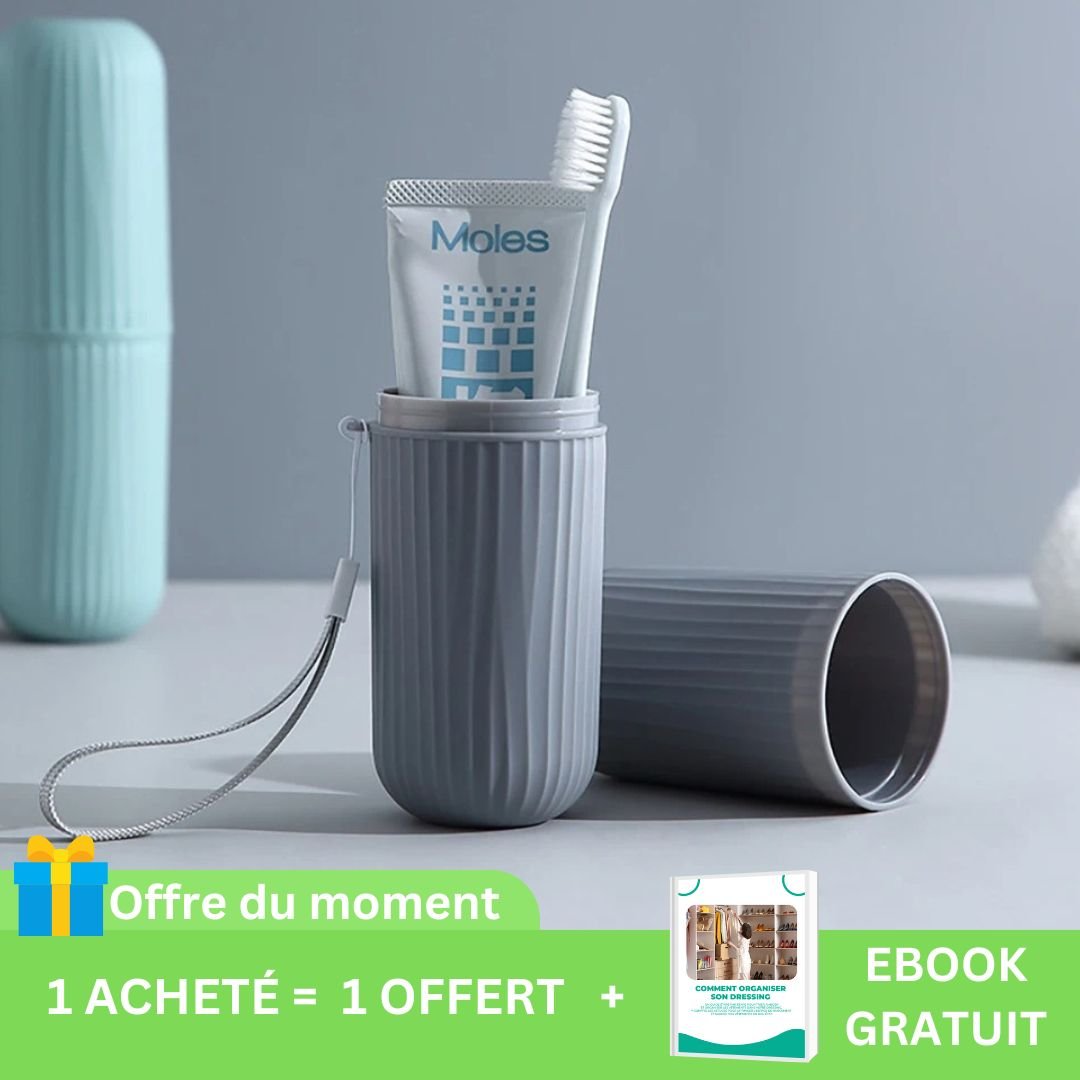 BrushSafe™- Étui à brosse à dents - Ordonné et Zen